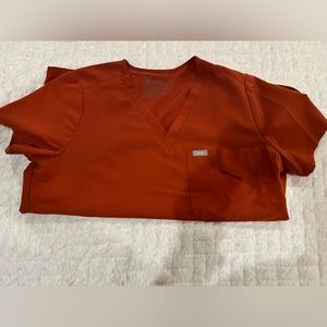 Limited edition, Auburn figs scrub top